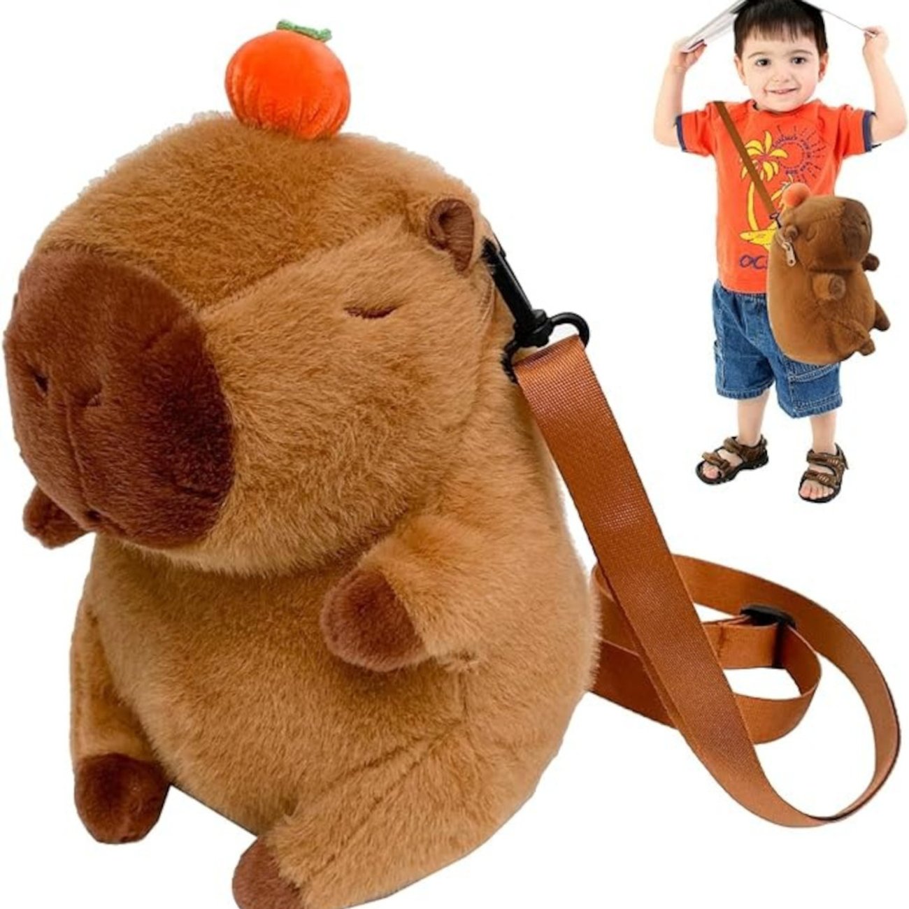 TIVUNORON Capybara Plüsch Tasche