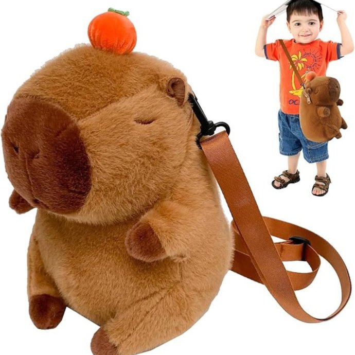 Capybara Badespielzeug Set - Kuscheltier Für Babys - Sensorisches Lernspiel Für Jungen Und Mädchen